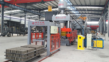 液壓磚機(jī)處理固廢、泥巴磚